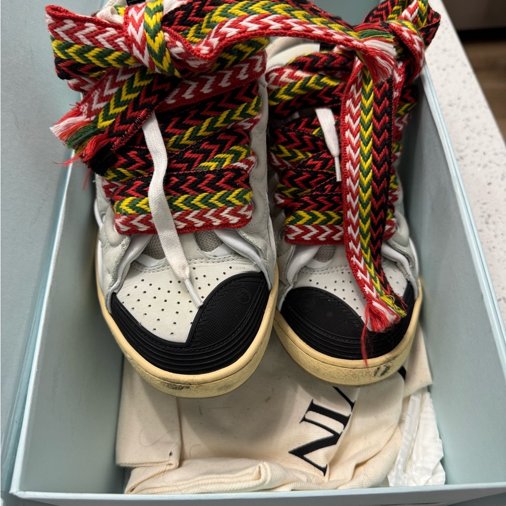 Lanvin Multicolor Athletic Shoes